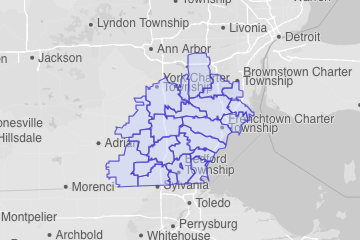 Monroe County, MI ZIP Codes
