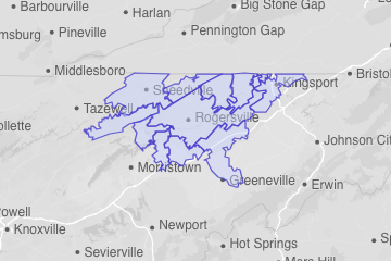 Hawkins County, TN ZIP Codes
