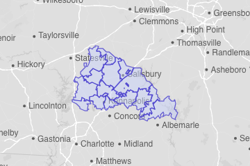 Rowan County, NC ZIP Codes