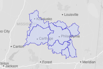 Neshoba County, MS ZIP Codes