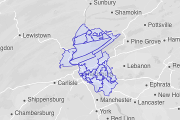 Dauphin County, PA ZIP Codes