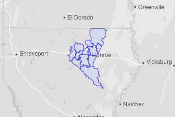 Ouachita Parish, LA ZIP Codes