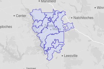 Sabine Parish, LA ZIP Codes