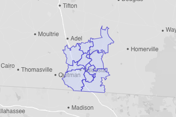 Lowndes County, GA ZIP Codes
