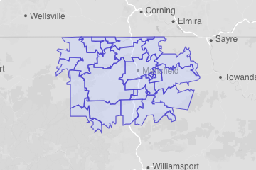 Tioga County, PA ZIP Codes