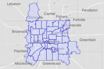 Marion County, IN ZIP Codes