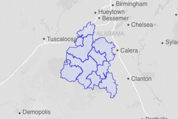 Bibb County, AL ZIP Codes