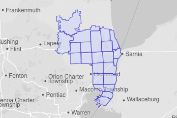 St. Clair County, MI ZIP Codes