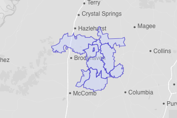 Lawrence County, MS ZIP Codes