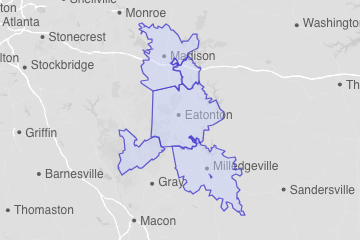 Putnam County, GA ZIP Codes