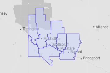 Scotts Bluff County, NE ZIP Codes