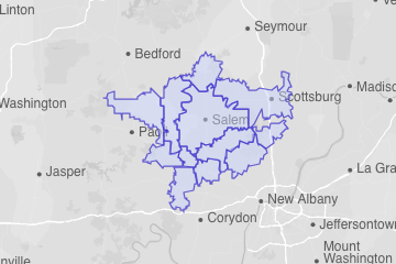 Washington County, IN ZIP Codes
