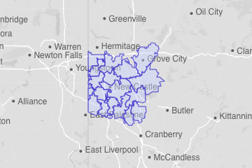 Lawrence County, PA ZIP Codes