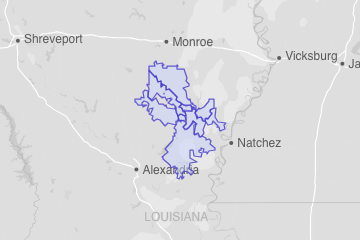 Catahoula Parish, LA ZIP Codes