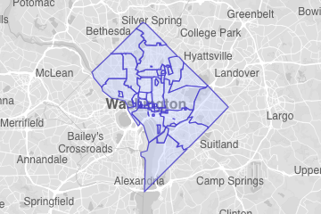 District of Columbia ZIP Codes