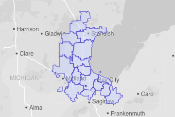 Bay County, MI ZIP Codes