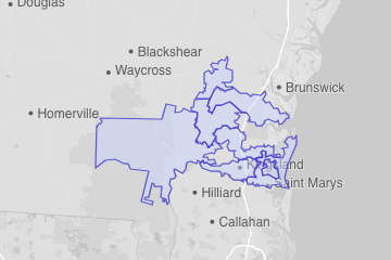 Camden County, GA ZIP Codes