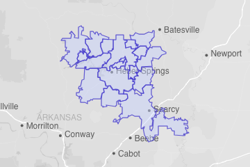 Cleburne County, AR ZIP Codes