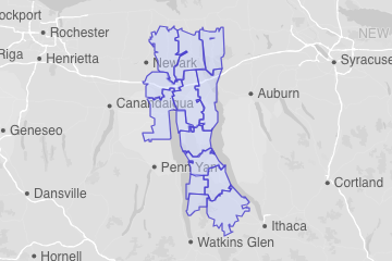 Seneca County, NY ZIP Codes