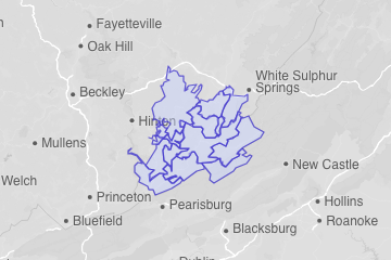 Monroe County, WV ZIP Codes