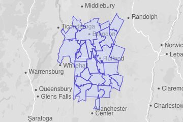 Rutland County, VT ZIP Codes