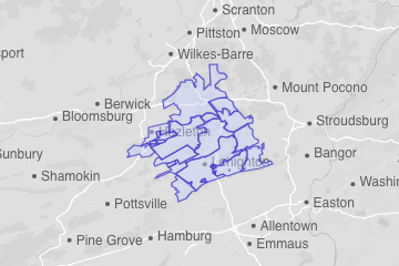 Carbon County, PA ZIP Codes