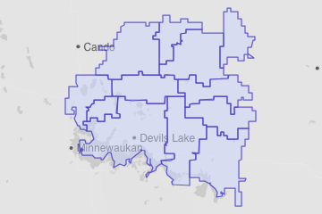 Ramsey County, ND ZIP Codes
