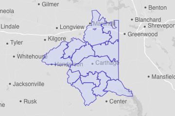 Panola County, TX ZIP Codes