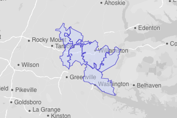 Martin County, NC ZIP Codes