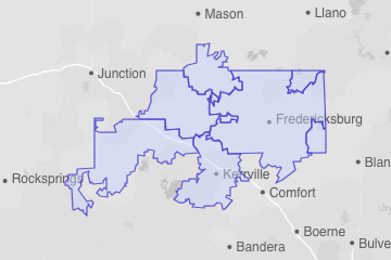 Gillespie County, TX ZIP Codes