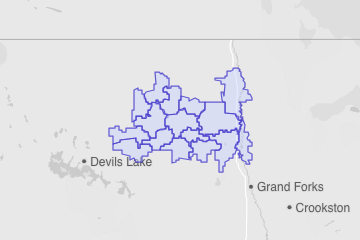 Walsh County, ND ZIP Codes