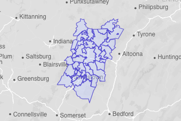 Cambria County, PA ZIP Codes