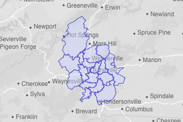 Buncombe County, NC ZIP Codes