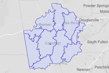 Carroll County, GA ZIP Codes