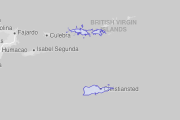United States Virgin Islands Counties