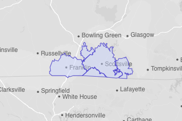Allen County, KY ZIP Codes