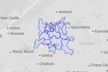 Campbell County, VA ZIP Codes