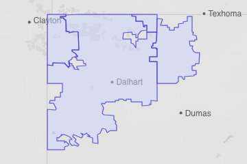 Dallam County, TX ZIP Codes