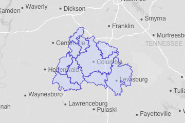 Maury County, TN ZIP Codes