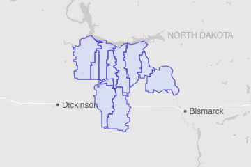 Mercer County, ND ZIP Codes