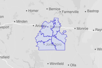 Jackson Parish, LA ZIP Codes