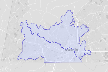 Danville city, VA ZIP Codes