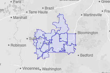 Greene County, IN ZIP Codes