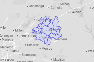 Jackson County, GA ZIP Codes