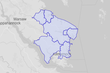 Northumberland County, VA ZIP Codes