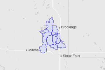 Lake County, SD ZIP Codes
