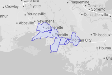 St. Mary Parish, LA ZIP Codes