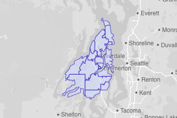 Kitsap County, WA ZIP Codes
