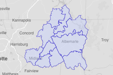 Stanly County, NC ZIP Codes