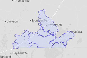 Escambia County, AL ZIP Codes